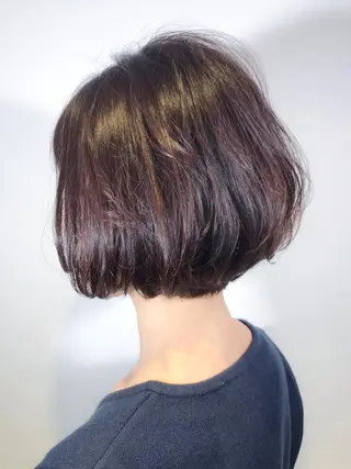 ミディアム カラー BIANCO北堀江 AKANEのヘアスタイル