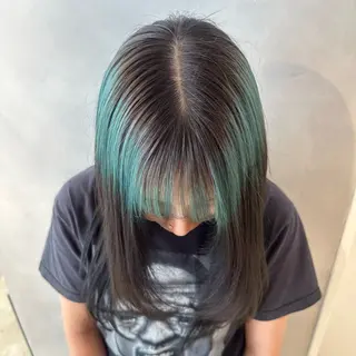 カラー デザインカラー/パー マ🦖外岡咲希🦖のヘアスタイル