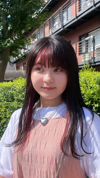 セミロング カラー ショート✂︎ ゆるパーマKANOのヘアスタイル