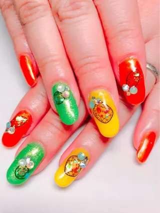 ネイル bijou所属・相馬 礼菜のネイルデザイン