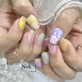 ネイル 池袋痛ネイル Nok. 渡辺のネイルデザイン