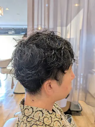 メンズ パーマ FULL MOON所属・フルムーン村上 心のヘアスタイル