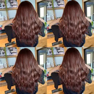 セミロング カラー Miku❇️ フェイスレイヤーのヘアスタイル