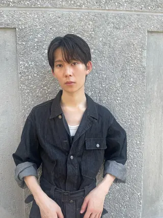 メンズ ボブ/レイヤー /河内温太のヘアスタイル