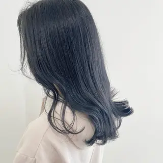 セミロング カラー お洒落パーマ/ 艶カラー/michiのヘアスタイル