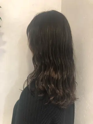 ロング パーマ bococa りんのヘアスタイル