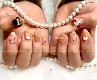 ネイル dandelion nail北千住のネイルデザイン