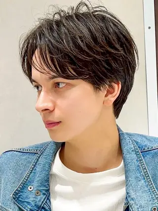 ショート カラー yori SAPPORO所属・yori/ハイトーン 代表すがわらのヘアスタイル