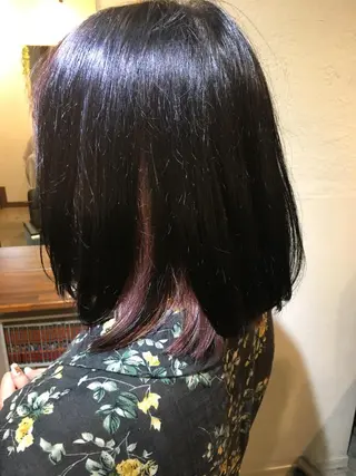 ミディアム カラー 寺門 達也のヘアスタイル