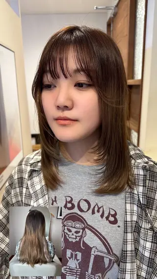 momo 札幌美容師のヘアスタイル