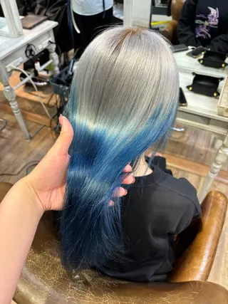 ロング ハイーンカラー/外国 人風カラー/ミノリのヘアスタイル