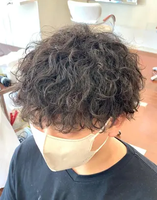 パーマ メンズ メンズパーマ/ 新潟駅/佐藤裕のヘアスタイル