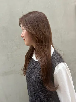 カラー tokute 片岡心🐥のヘアスタイル