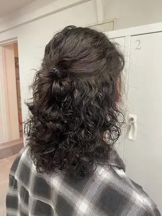 ミディアム 宮本 楓のヘアスタイル