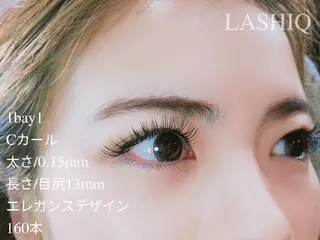 マツエク・マツパ LASHIQ南堀江 奥優美のマツエク・マツパデザイン