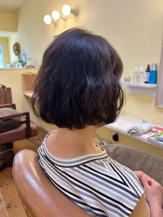 ショート パーマ MoMO/北三条駅 🌼Yuukaのヘアスタイル