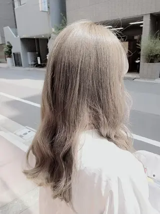 ロング カラー ヘアアレンジ ひな ALBA🐰三鷹のヘアスタイル
