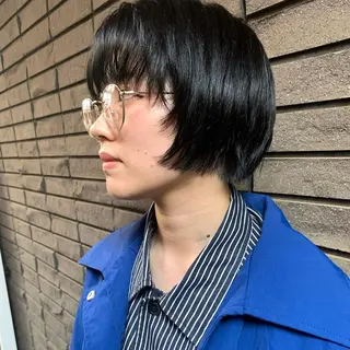 ショート 渋谷/原宿/メンズ/ コヤマトモヤのヘアスタイル