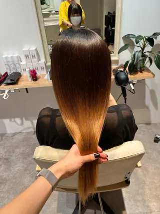 ロング ZEST kalon RINAのヘアスタイル