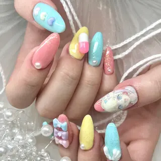 ネイル 池袋痛ネイル Nok. 渡辺のネイルデザイン