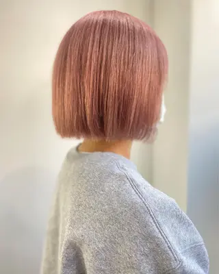 ミディアム ୨୧柔らかいカラー nozomi ୨୧のヘアスタイル