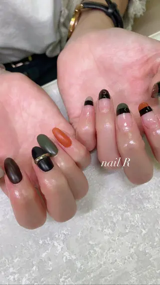 ミディアム JNA認定講師🌸 RIEのネイルデザイン