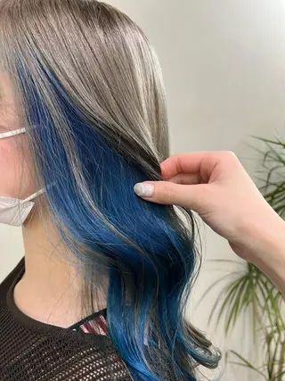 ロング カラー 佐藤 雅のヘアスタイル