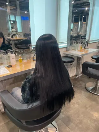 ロング 🤍ベージュ/透明感 韓国ヘア/まりん🤍のヘアスタイル