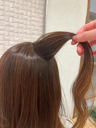 カラー ばんちなつ / ボブ/透明感カラーのヘアスタイル