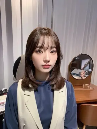 ミディアム 🔷メンズ推し🔷 遠藤暖大のヘアスタイル