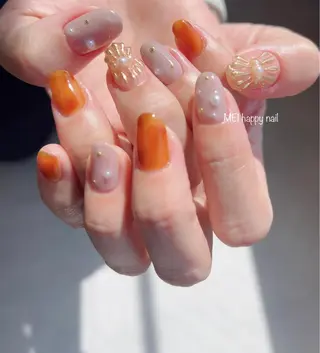 ネイル 北浦和 自爪育成ケアのネイルデザイン