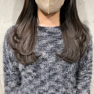 ミディアム 💎髪質改善縮毛矯正 SHU💎のヘアスタイル