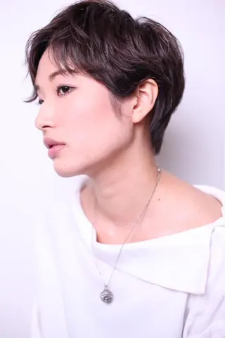 ショート パーマ 大人女性のショート ・ボブ✂︎沼尻典祥のヘアスタイル