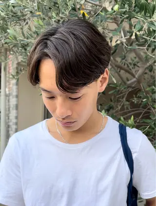パーマ メンズ 年間2000名担当◎ パーマ職人/仲原佑樹のヘアスタイル