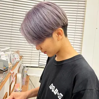 カラー メンズ clan en所属・clan .のヘアスタイル