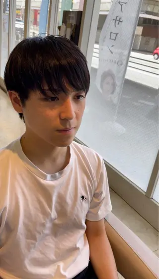 メンズ 本田 卓也のヘアスタイル