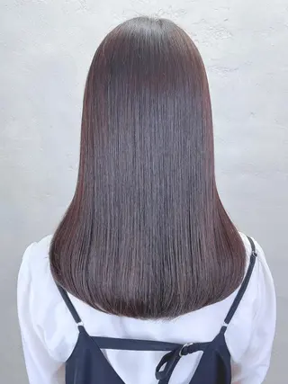 セミロング カラー ITbyALBUM 浦和店のヘアスタイル