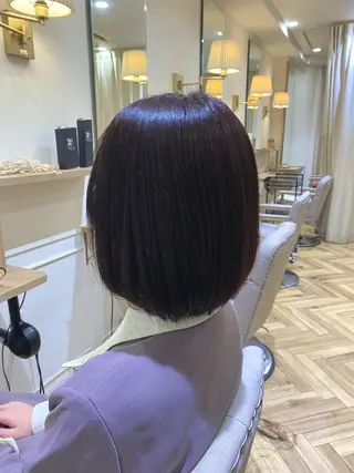 ミディアム カラー 韓国ヘア・カラー 🩵SHIZUKUのヘアスタイル