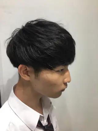 ショート メンズ Lauburu  bat.hair渋谷2号店 【ラウブル バトヘアー シブヤ】所属・メンズ特化🔥 アサオカカズキのヘアスタイル
