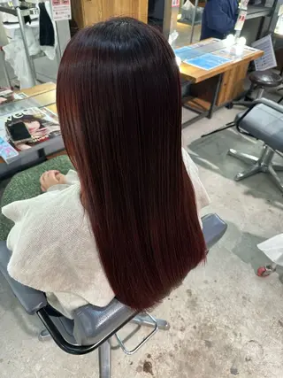 ロング カラー 溜 一太のヘアスタイル