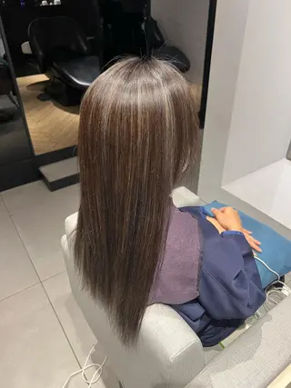 ロング カラー 髪質改善/ブリーチ 特化🧡‬‪田中颯士のヘアスタイル