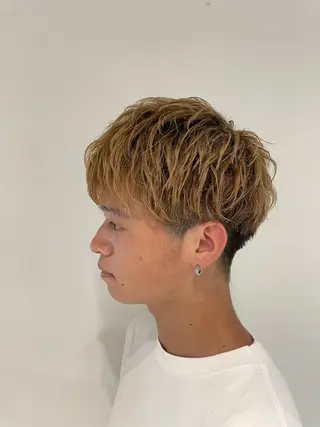 カラー メンズ 鈴木大翔 当日予約大歓迎のヘアスタイル