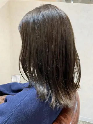 ミディアム カラー 透明感カラー💎 AYAのヘアスタイル