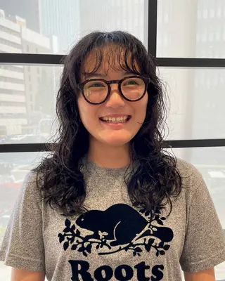 ロング パーマ ELLE salon サエのヘアスタイル