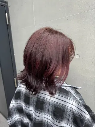 カラー 🧸ミルクティー／ ぷつっとボブ｜ミクのヘアスタイル