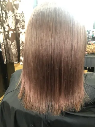 ミディアム カラー 髪質改善×艶カラー ANDIAMO 楓のヘアスタイル