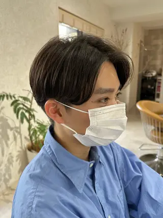 ミディアム メンズ 🎀似合わせカット/ ボブ/佐瀬千枝🎀のヘアスタイル