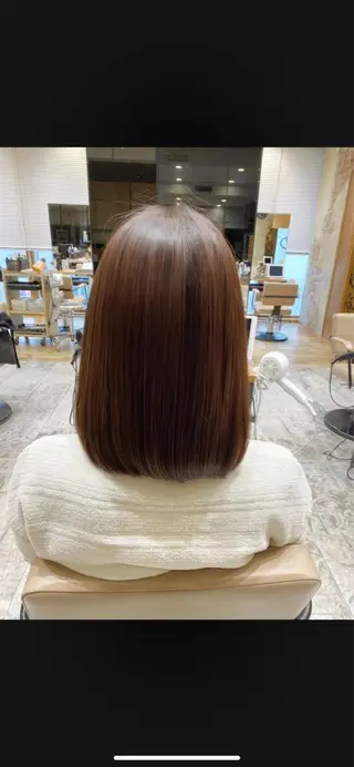 カラー 新宿/レイヤー 顔周りカット溝手優太のヘアスタイル