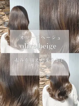 ロング カラー 似合わせカット得意 仁井亮のヘアスタイル