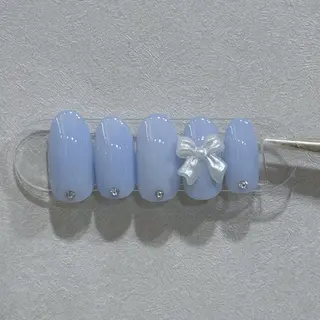 ネイル 韓国ネイル/ワンホン ネイル🎀表参道3分のネイルデザイン